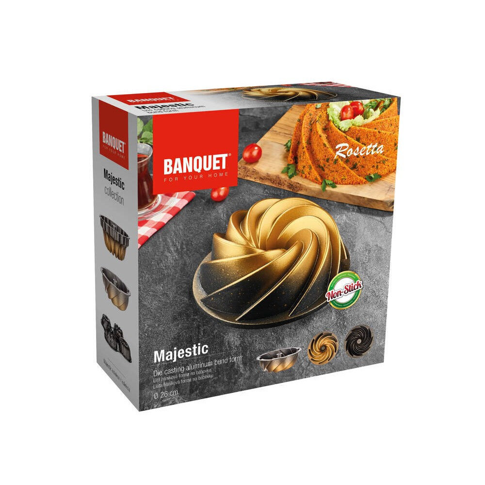 Banquet keeksivorm Majestic, Ø 26 cm hind ja info | Ahjuvormid ja küpsetustarvikud | kaup24.ee