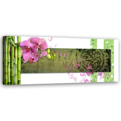 Seinapilt Orhidee ja bambus hind ja info | Seinapildid | kaup24.ee