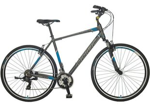 Городской велосипед Polar Helix 20, 28", серый/синий цена и информация | Велосипеды | kaup24.ee