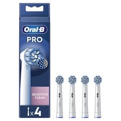 Oral-B EB60-4 Sensitive Clean Pro hind ja info | Elektriliste hambaharjade otsikud | kaup24.ee