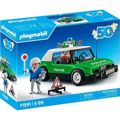 71591 PLAYMOBIL® 50, politseiauto hind ja info | Klotsid ja konstruktorid | kaup24.ee