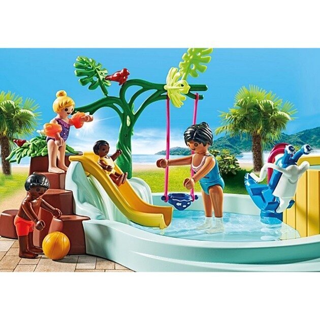 71529 PLAYMOBIL® myLife, basseinikomplekt цена и информация | Klotsid ja konstruktorid | kaup24.ee