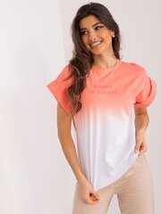 T-särk naistele Trendy.Ing, valge/roosa hind ja info | Naiste pluusid, särgid | kaup24.ee