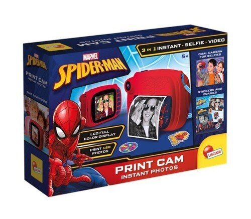 Laste kiirfotokaamera Lisciani Spiderman (Ämblikmees) hind ja info | Arendavad mänguasjad | kaup24.ee
