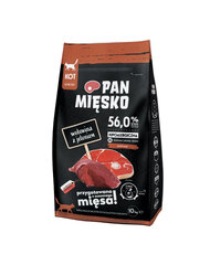 Pan Mięsko kuivtoit kassidele koos veise- ja ulukilihaga, 10 kg цена и информация | Сухой корм для кошек | kaup24.ee