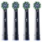 Oral-B EB50-4 Cross Action Pro Black hind ja info | Elektriliste hambaharjade otsikud | kaup24.ee