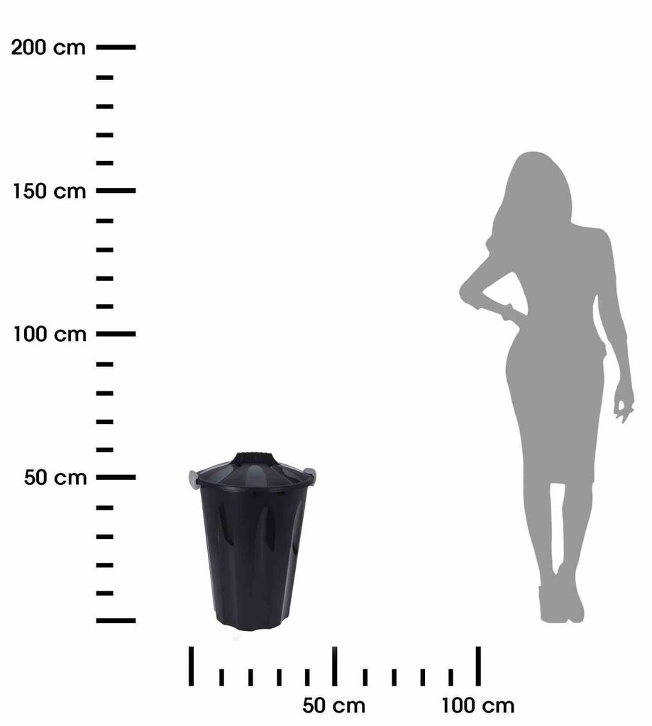 Prügikast, 40 l hind ja info | Prügikastid | kaup24.ee