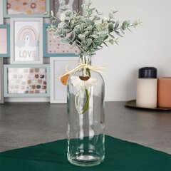 Декоративная ваза для цветов, 20 см цена и информация | Vaasid | kaup24.ee