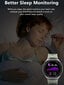 Rubicon RNCE68 Silver/White цена и информация | Nutikellad (smartwatch) | kaup24.ee