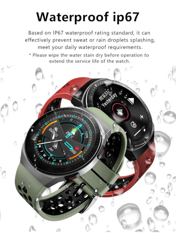 Nutikell vyrams Rubicon RNCE68 - (zr624b) hind ja info | Nutikellad (smartwatch) | kaup24.ee