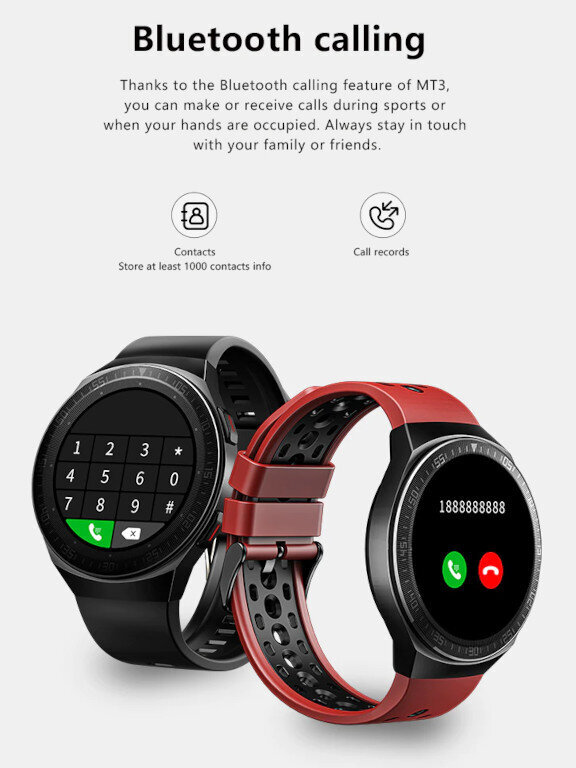 Rubicon RNCE68 Black hind ja info | Nutikellad (smartwatch) | kaup24.ee