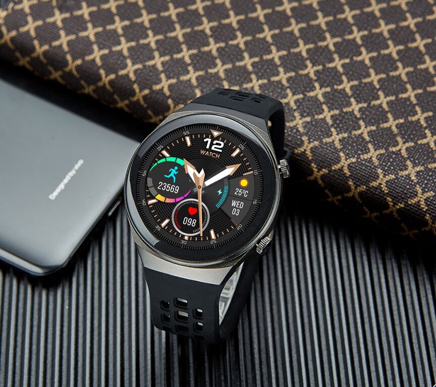 Rubicon RNCE68 Black hind ja info | Nutikellad (smartwatch) | kaup24.ee