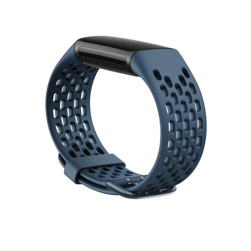 Fitbit Watch Band Sport Large Deep Sea hind ja info | Nutikellade ja nutivõrude tarvikud | kaup24.ee