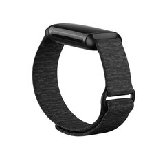 Fitbit Hook & Loop Band Charge 5 S Charcoal цена и информация | Аксессуары для смарт-часов и браслетов | kaup24.ee