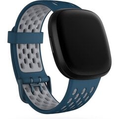 Fitbit Watch Band Sport Large Sapphire Grey hind ja info | Nutikellade ja nutivõrude tarvikud | kaup24.ee