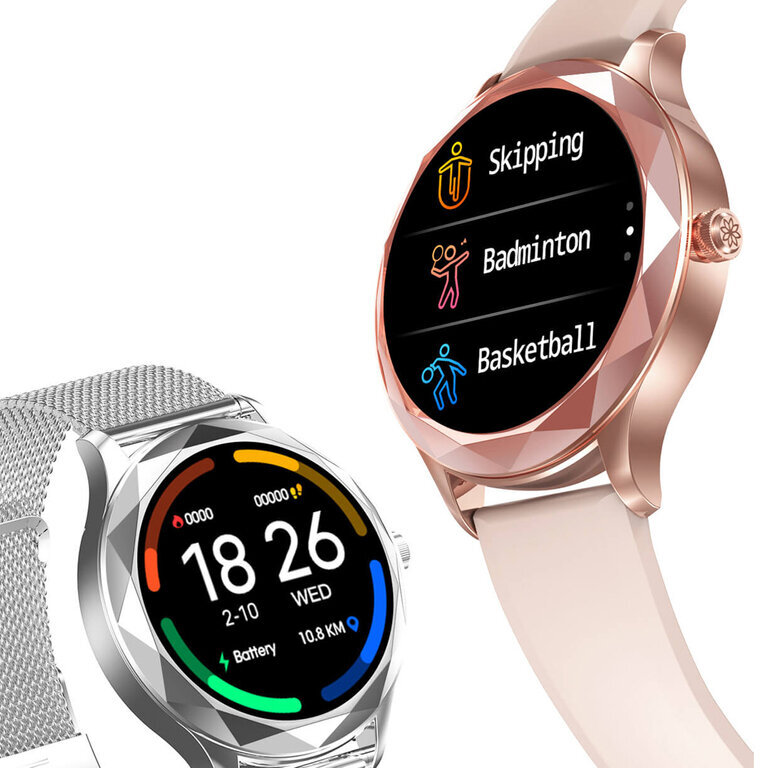 Pacific 27 Rose Gold/White цена и информация | Nutikellad (smartwatch) | kaup24.ee