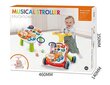 Õpetlik, interaktiivne jalutuskäru 6038 цена и информация | Imikute mänguasjad | kaup24.ee