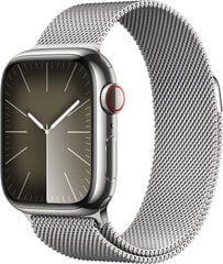 Apple Watch Series 9 41mm Silver цена и информация | Смарт-часы (smartwatch) | kaup24.ee