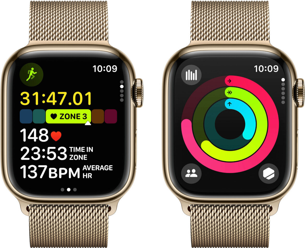 Apple Watch Series 9 41mm Gold hind ja info | Nutikellad (smartwatch) | kaup24.ee