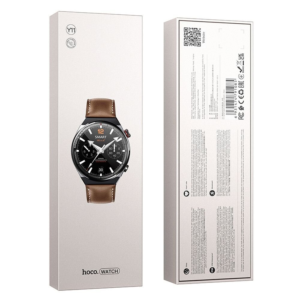 Hoco Y11 Black hind ja info | Nutikellad (smartwatch) | kaup24.ee