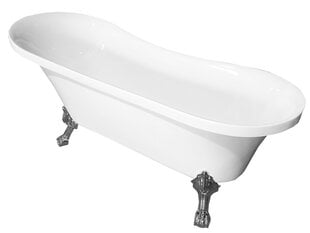 Акриловая ванна Elize 1700x750x580 белая цена и информация | Ванны | kaup24.ee