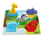 Hariduslike puidust safari puzzle klotsid 0057 hind ja info | Klotsid ja konstruktorid | kaup24.ee