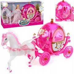 Nukk vankri ja hobusega hind ja info | Tüdrukute mänguasjad | kaup24.ee