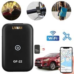 Мини GPS трекер Livman GPS-LBS GF-22 цена и информация | Аксессуары для телефонов | kaup24.ee