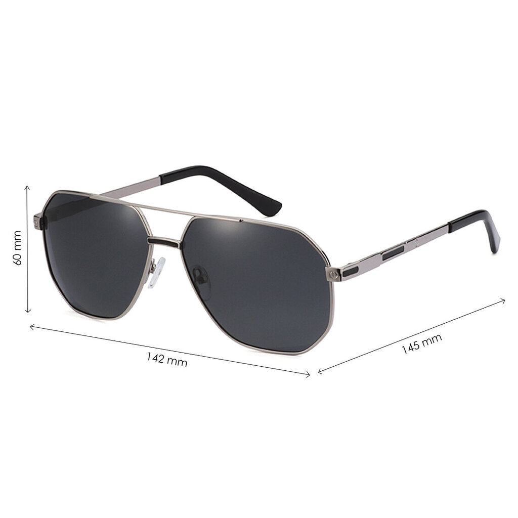 Meeste päikeseprillid Marqel L5010, Polarized hind ja info | Meeste päikeseprillid | kaup24.ee