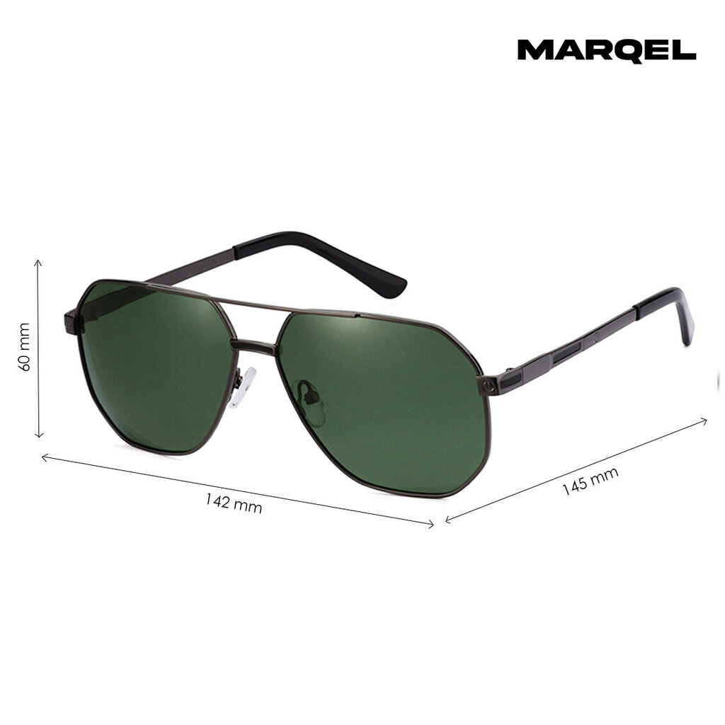 Meeste päikeseprillid Marqel L5012, Polarized hind ja info | Meeste päikeseprillid | kaup24.ee