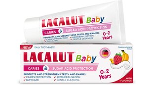 Hambapasta lastele LACALUT BABY 0-2 a. 55 ml цена и информация | Для ухода за зубами | kaup24.ee