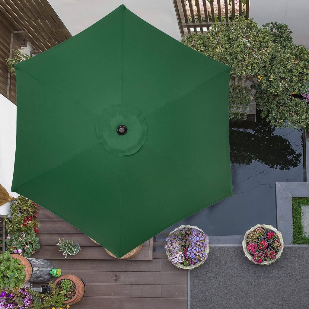 Aia päikesevari Springos GU0033, 250cm hind ja info | Päikesevarjud, markiisid ja alused | kaup24.ee