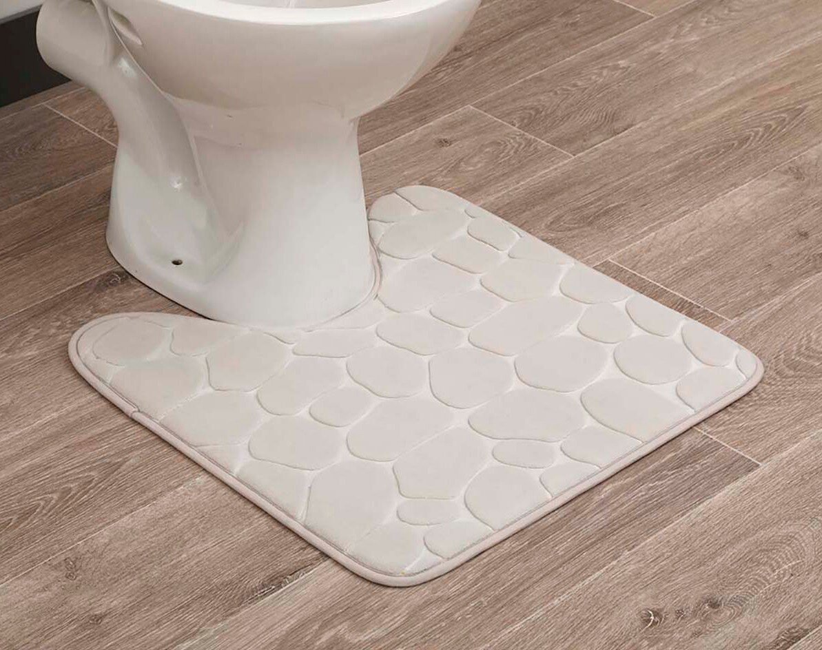 WC matt 50x50 cm hind ja info | Vannitoa sisustuselemendid ja aksessuaarid | kaup24.ee