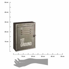 Võtmekarp 30x23 cm, hall hind ja info | Seifid | kaup24.ee