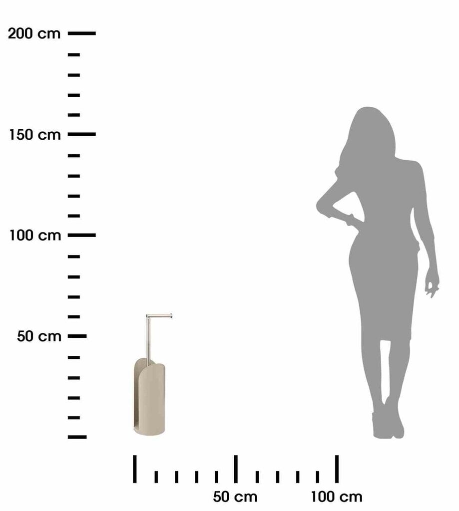 Tualettpaberi hoidja Flex цена и информация | Vannitoa sisustuselemendid ja aksessuaarid | kaup24.ee