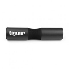 Подушка для штанги Tiguar foam barbell pad, 43,5x10 см., черная цена и информация | Аксессуары для тренажеров | kaup24.ee