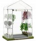 Minikasvuhoone-puuaed GardenLine, 73 x 140 m x 200 cm hind ja info | Kasvuhooned | kaup24.ee
