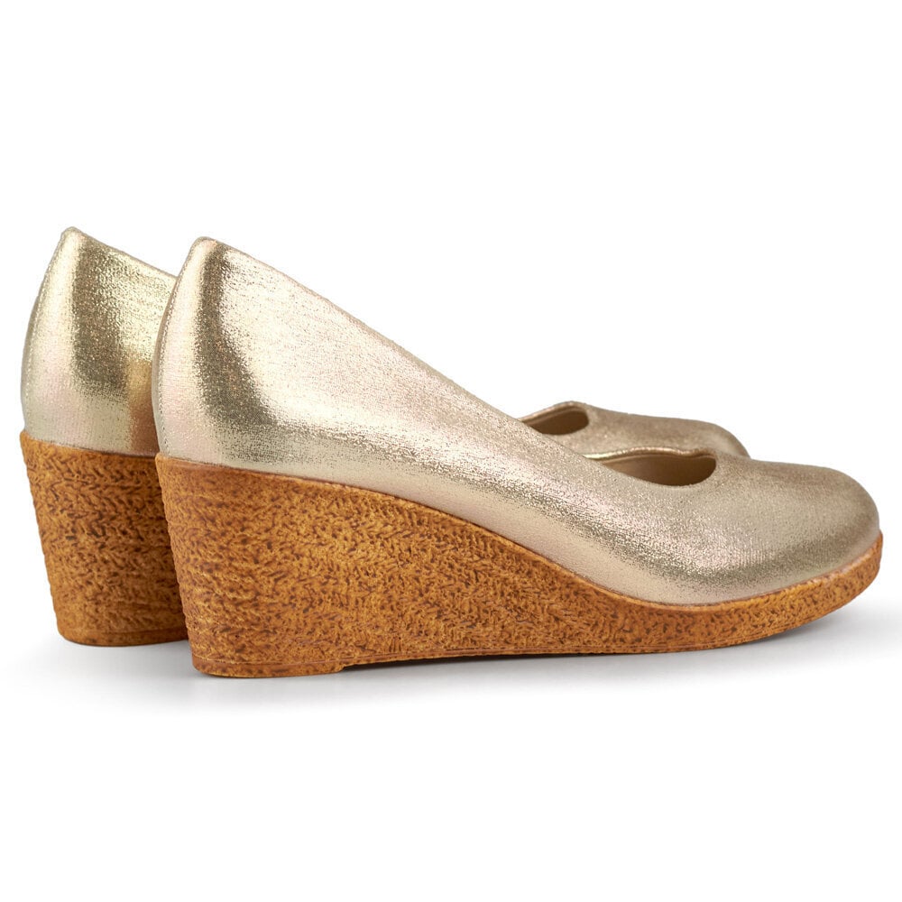 Kõrge kontsaga kingad naistele Primohurt 5194-21, kuldne hind ja info | Naiste kingad | kaup24.ee