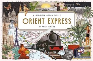 Orient Express : A 1000-piece Jigsaw Puzzle цена и информация | Пазлы | kaup24.ee