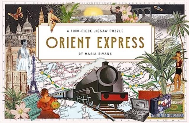 Orient Express : A 1000-piece Jigsaw Puzzle hind ja info | Pusled | kaup24.ee