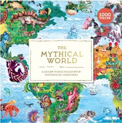 The Mythical World : A Jigsaw Puzzle Filled with Fantastical Creatures цена и информация | Пазлы | kaup24.ee