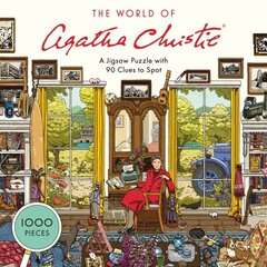 The World of Agatha Christie: 1000-piece Jigsaw : 1000-piece jigsaw with 90 clues to spot hind ja info | Pusled | kaup24.ee