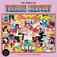 The World of Freddie Mercury : A Jigsaw Puzzle цена и информация | Пазлы | kaup24.ee