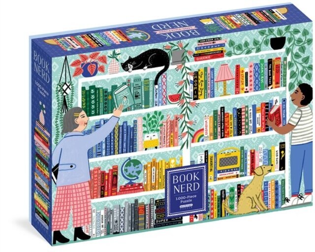 Book Nerd 1,000-Piece Puzzle hind ja info | Pusled | kaup24.ee