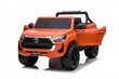 Laste elektriauto Toyota Hilux, oranž цена и информация | Laste elektriautod | kaup24.ee