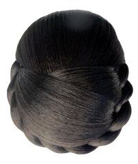 Juuksepikendused Vanessa Grey Braid Bun-2, tumepruun hind ja info | Juuste aksessuaarid | kaup24.ee