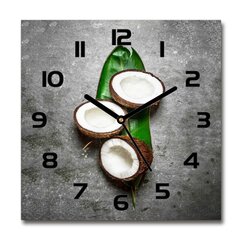 Seinakell Pool kookospähklit цена и информация | Часы | kaup24.ee