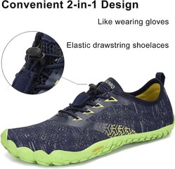 Обувь для плавания унисекс Barefoot Saguaro, синий цена и информация | Обувь для плавания | kaup24.ee