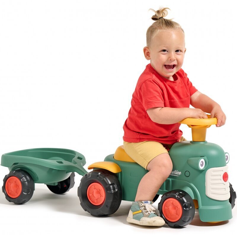 Traktor koos haagisega Falk цена и информация | Imikute mänguasjad | kaup24.ee
