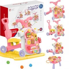 Многофункциональные ходунки Woopie Baby 5 в 1, розовые цена и информация | Игрушки для малышей | kaup24.ee